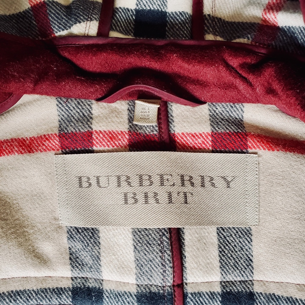 BURBERRY BRIT BLACKWELL DUFFLE COAT - Picture 5 of 13